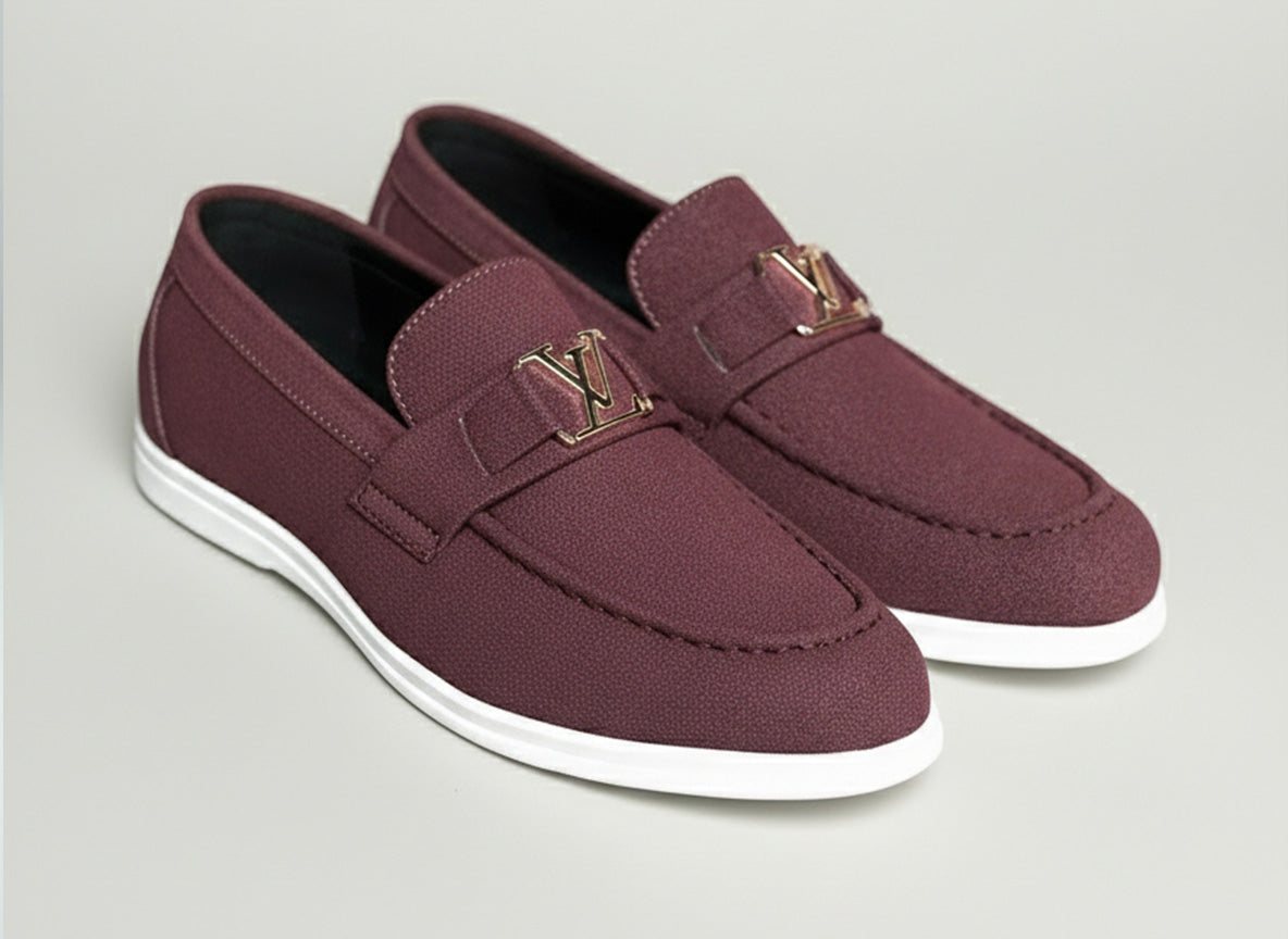 Men’s Suede Loafers  – Casual Comfort Slip-On Shoes